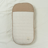 Ritogato Honeybuney Pet Cart Cushion 小熊格仔款寵物推車車墊 - 啡色