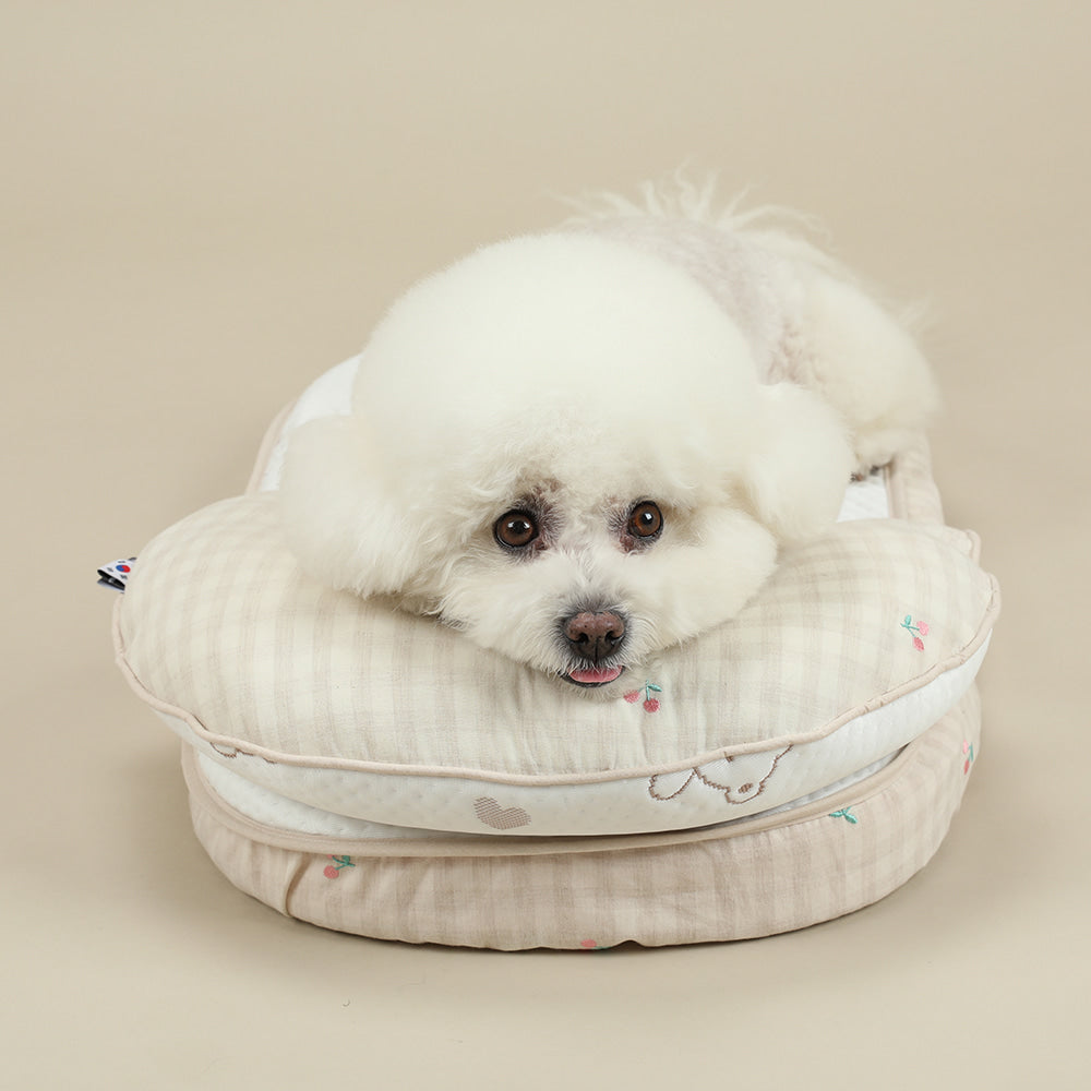 【預訂】Ritogato Forpe Half Moon Cushion 寵物兩面用涼感半月枕 (三色)