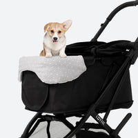 Rottie 寵物推車 灰色波點車圍邊 Stroller Round