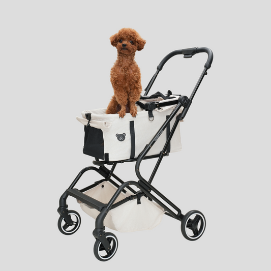 TeddyLand Petite 寵物推車 White 白色