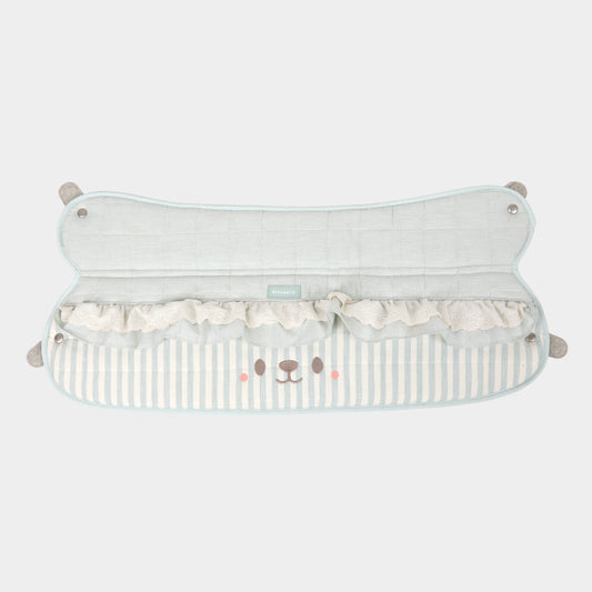 Ritogato Pawpaw Frill Pet Cart Guard 小熊喱士款寵物推車圍邊  - 湖水綠