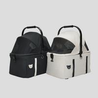 TeddyLand Petite 寵物手推車 Black 黑色