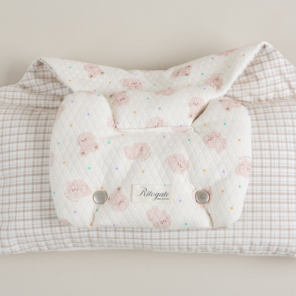 Ritogato Voddly Organic Inner Cushion 前孭寵物袋有機綿內膽 (鐵扣/膠扣)