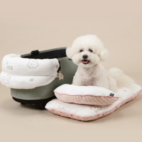 【預訂】Ritogato Forpe Rayon Cooling Double Mat 兩面用涼感寵物推車車墊套裝 - 綠色