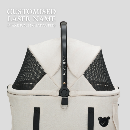 TeddyLand Petite 寵物推車 White 白色