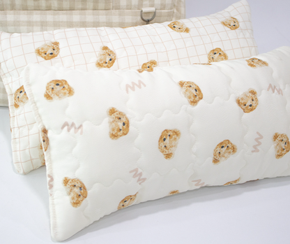 【Version 2】Ritogato Voddly Cool Front Bag 前孭寵物袋 亞麻布質料 黃色格仔