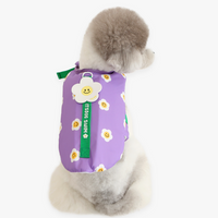 Itsdog 繽紛寵物救生衣 紫花 Ice popping Life Jacket Purple