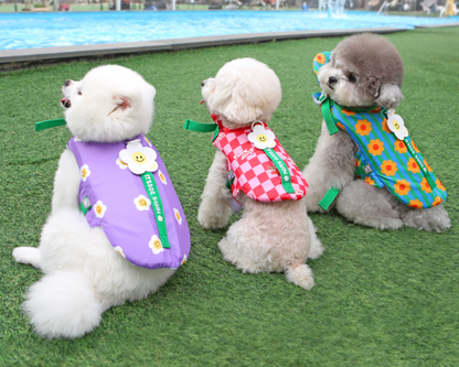 Itsdog 繽紛寵物救生衣 藍綠  Ice popping Life Jacket Blue-Green