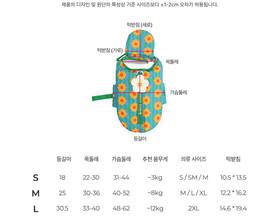 Itsdog 繽紛寵物救生衣 紅格 Ice popping Life Jacket Pink