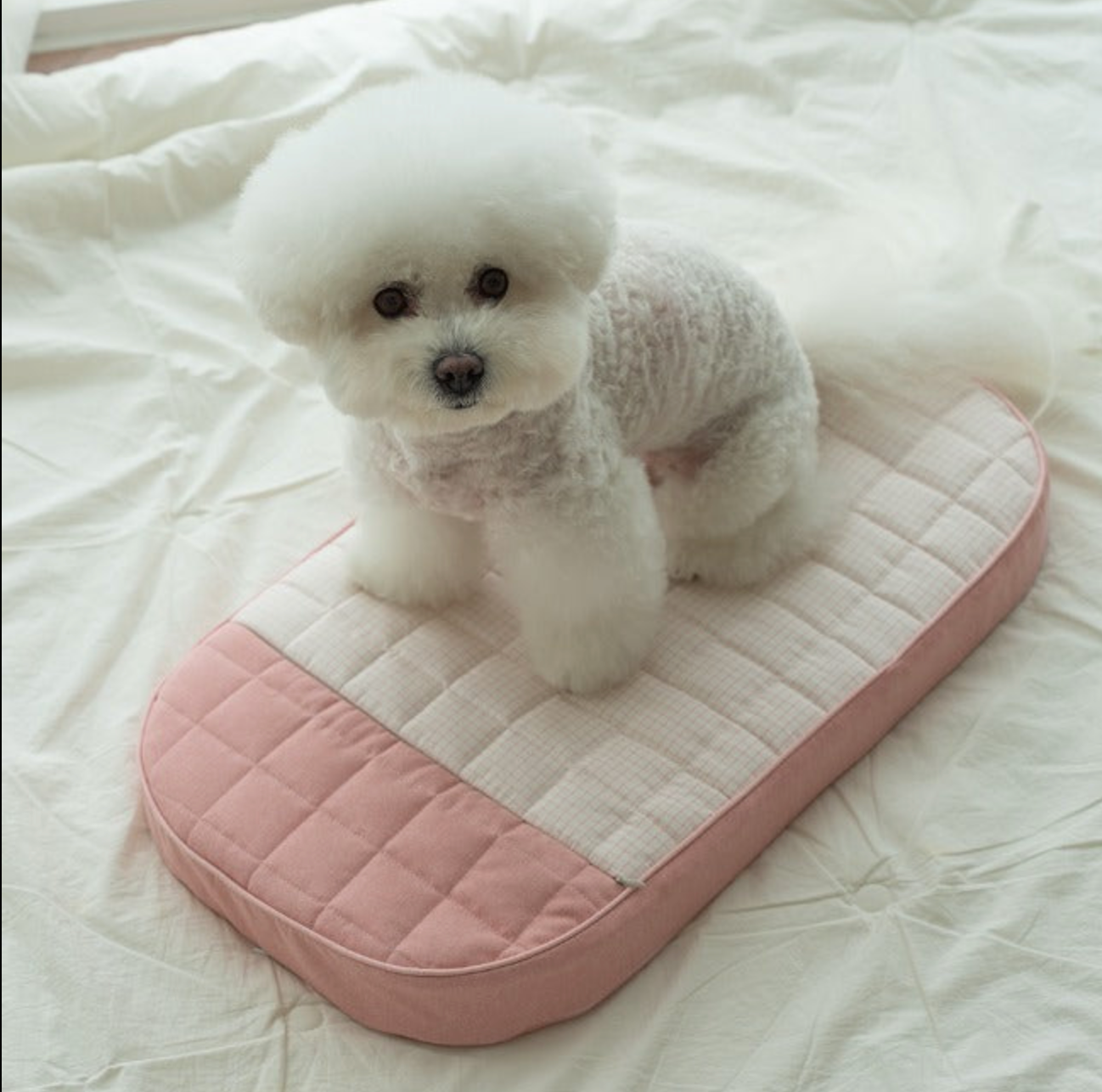 Ritogato Honeybuney Stroller Cushion 寵物推車車墊 小熊格仔款