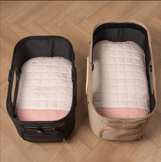 Ritogato Honeybuney Stroller Cushion 寵物推車車墊 小熊格仔款
