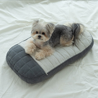 Ritogato Honeybuney Stroller Cushion 寵物推車車墊 小熊格仔款