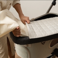 Ritogato Honeybuney Stroller Cushion 寵物推車車墊 小熊格仔款