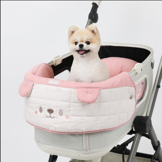 Ritogato Honeybuney Stroller Guard 寵物推車圍邊 小熊格仔款
