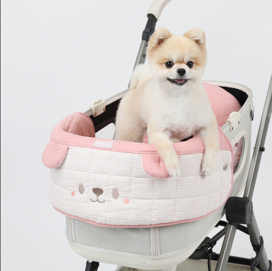 Ritogato Honeybuney Stroller Guard 寵物推車圍邊 小熊格仔款