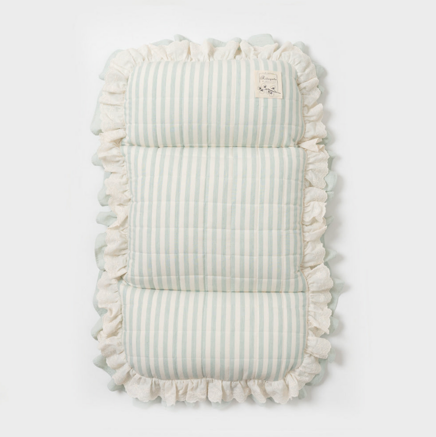 Ritogato Pawpaw Frill Stroller Cushion 寵物推車車墊 小熊喱士款