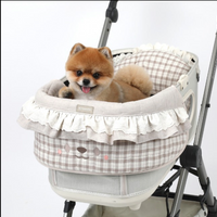 Ritogato Pawpaw Frill Stroller Guard 寵物推車圍邊 小熊喱士款