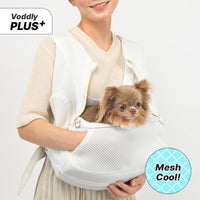 【V7】Ritogato Voddly Plus Front Bag 前孭寵物袋 網袋質料 白色
