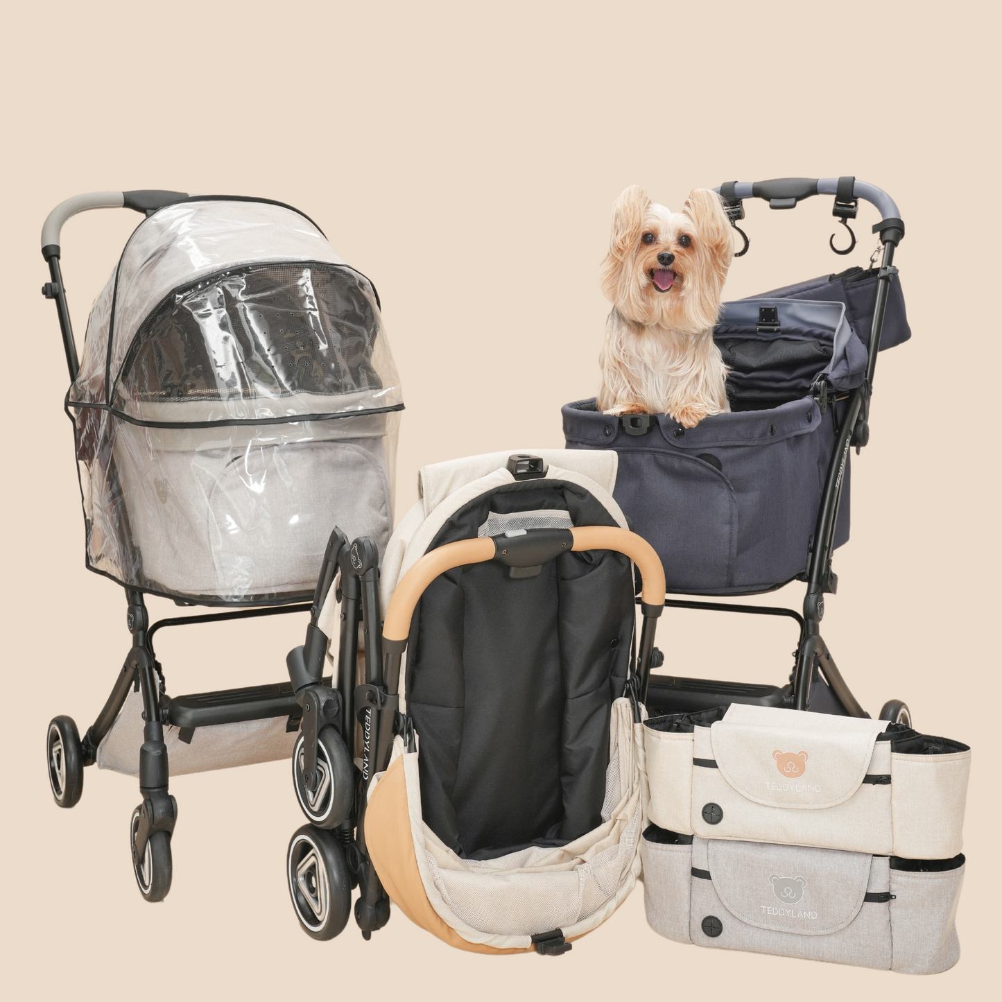 Teddyland Stroller Universal Rain Cover 手推車萬用雨罩
