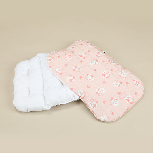 【預訂】Ritogato Porpe Rayon Cooling Double Mat 兩面用涼感寵物推車車墊套裝 - 粉紅色