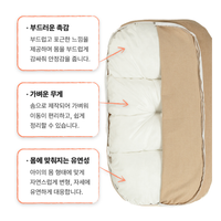 Ritogato Honeybuney Pet Cart Cushion 小熊格仔款寵物推車車墊 - 啡色