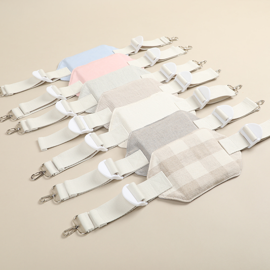 【Version 4】 Ritogato Voddly Cooloud Front Bag 前孭寵物袋 夏日透氣質料 淺灰間條色