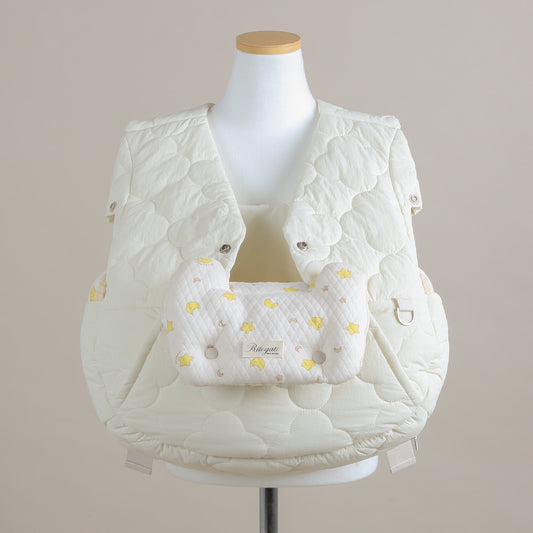 【Version 3】Ritogato Voddly Cozy Front Bag 前孭寵物袋 跣水質料 沙杏色