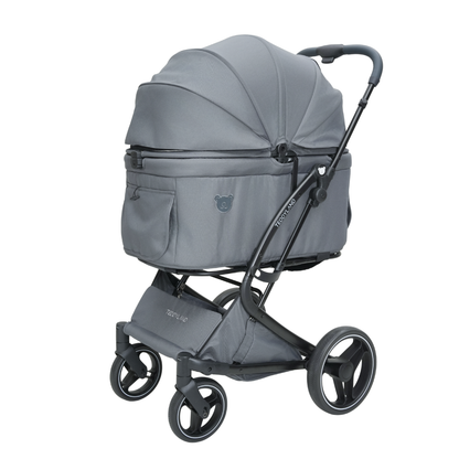 TeddyLand Grande 寵物手推車 Dark Grey 深灰色