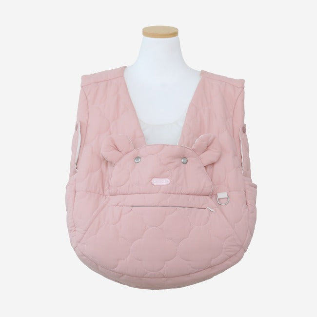 【新升級】RitoGato Voddly Cozy Front Bag 前孭寵物袋 跣水質料 粉紅色