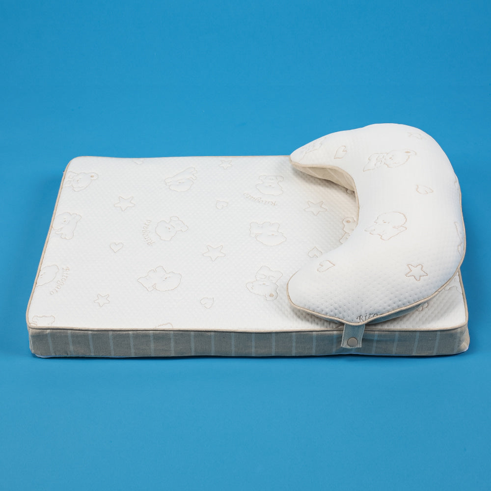 【新品預購】Ritogato Duralon Antibacterial Aircoil Forpe with Pillow 氣墊涼感床連枕頭