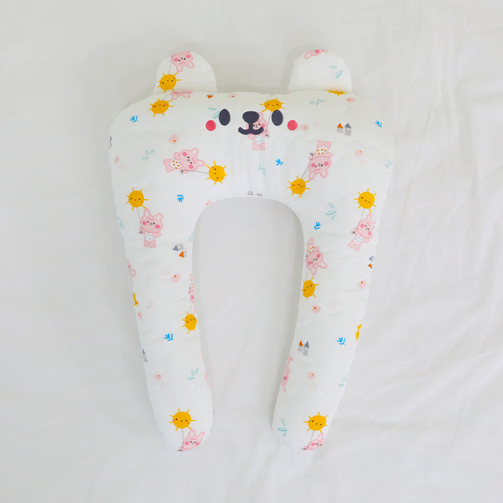 【預訂產品】Ritogato 寵物涼感U型抱枕 Cool Hug Pillow (Sun Rabbit)