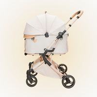 TeddyLand Elite 寵物手推車 Beige 杏色