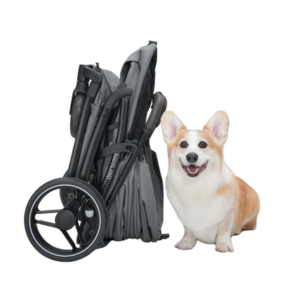 TeddyLand Grande 寵物手推車 Dark Grey 深灰色