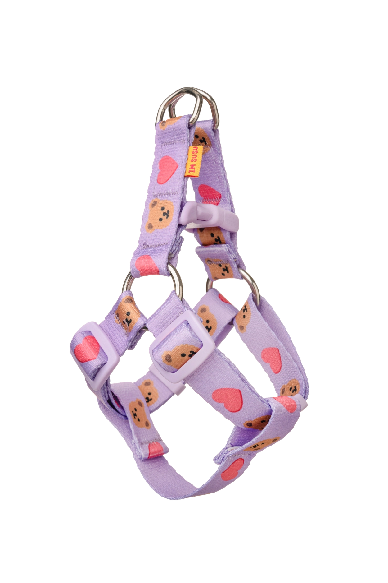 IMSUSU 心心熊仔Y型胸背帶 Heart Bear Y Harness