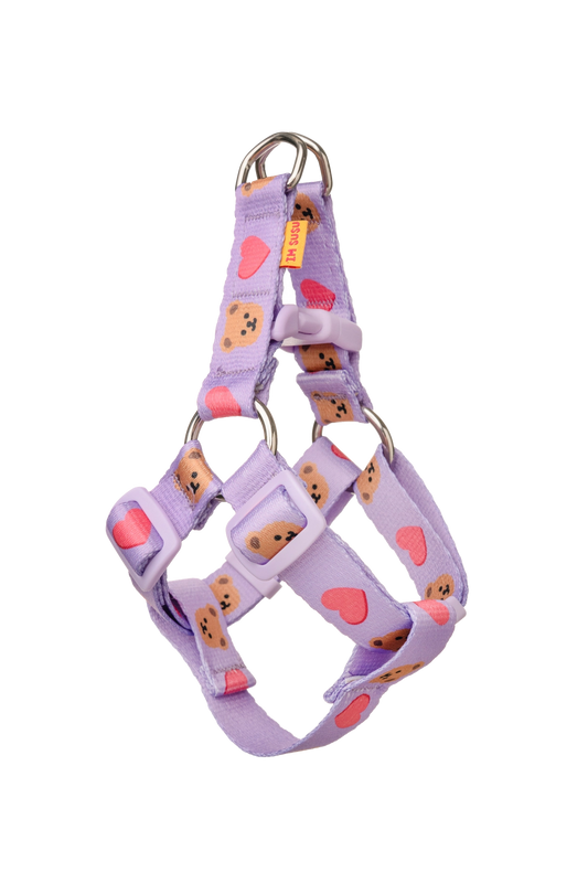 IMSUSU 心心熊仔Y型胸背帶 Heart Bear Y Harness