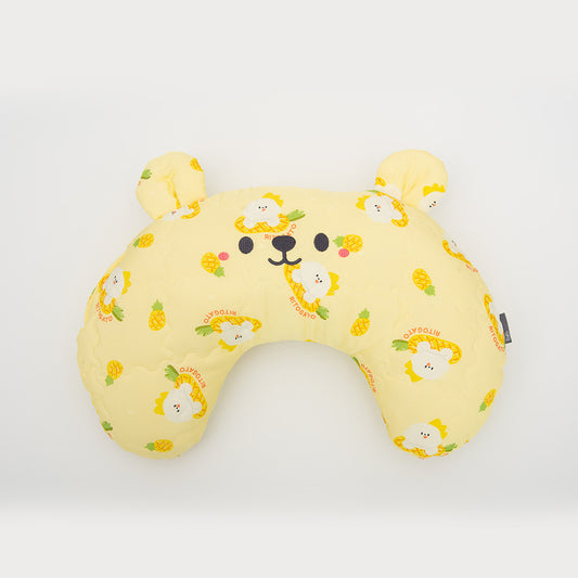 Ritogato 寵物涼感半月枕 Halfmoon Cool Cushion (菠蘿熊)