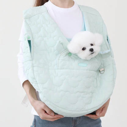 【Version 1】Ritogato Voddly Front Bag 前孭寵物袋 跣水質料 湖水綠色