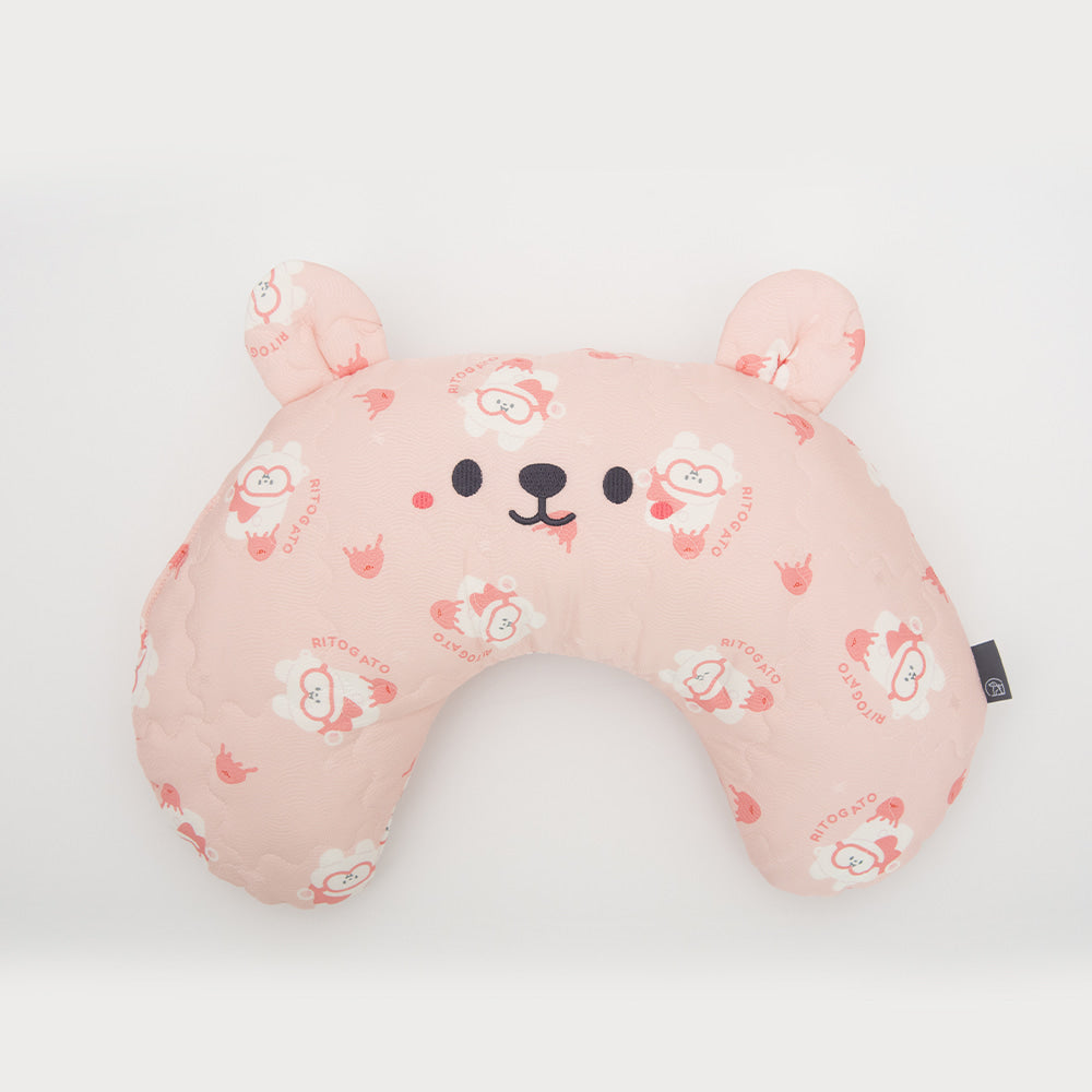 Ritogato 寵物涼感半月枕 Halfmoon Cool Cushion (潛水熊)
