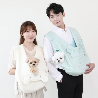 【Version 1】Ritogato Voddly Front Bag 前孭寵物袋 跣水質料 湖水綠色