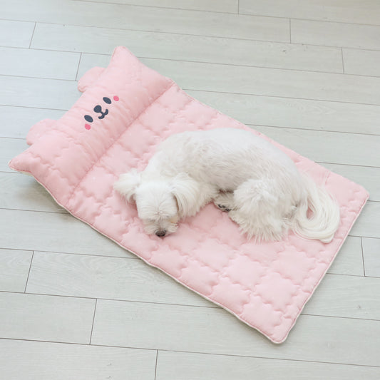 Ritogato 寵物涼感墊連枕頭 Icebear Coolmat with Pillow  (W Bear)