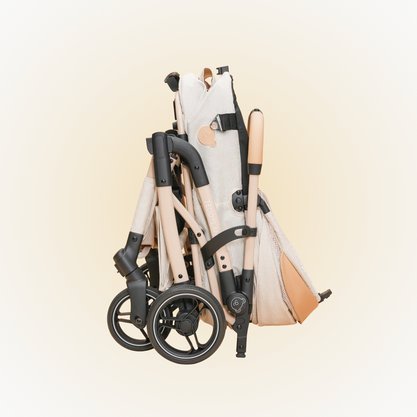 TeddyLand Elite 寵物手推車 Beige 杏色