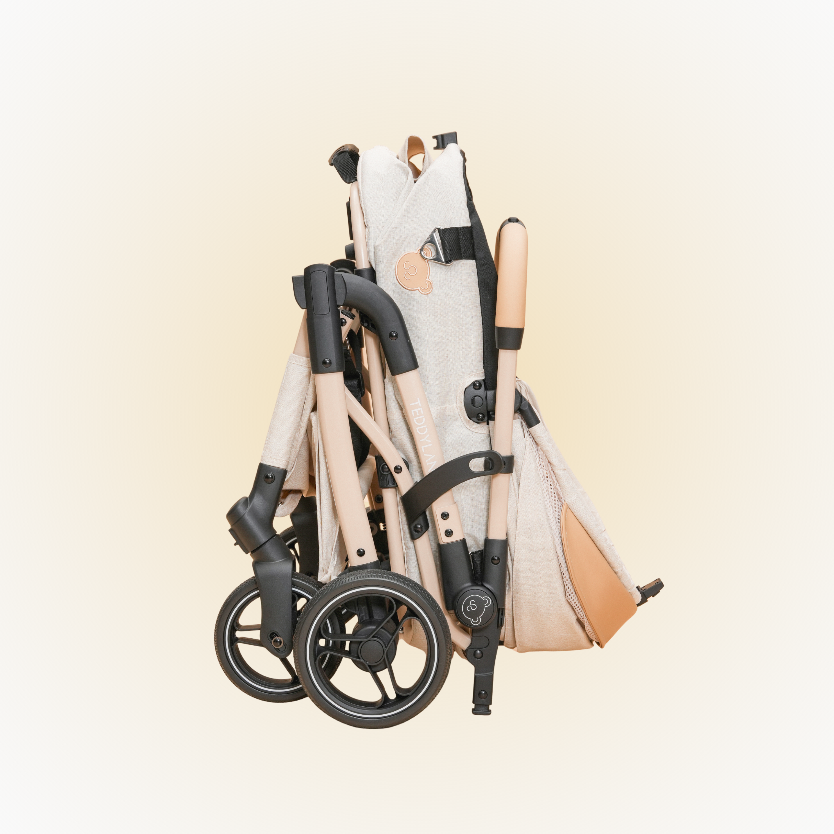 TeddyLand Elite 寵物手推車 Beige 杏色