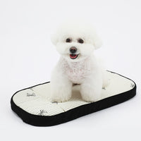 Ritogato Pliant Buggy Cover-up Cushion 蝴蝶結喱士款寵物推車車墊 - 黑色