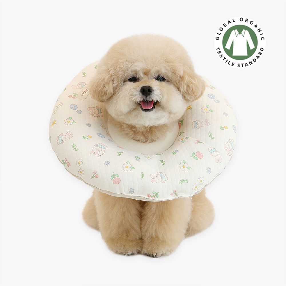 Itsdog 兔兔花園防舔咬頸圈 Bunny Garden Organic anti-bite neck collar