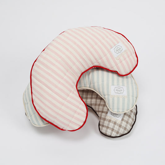 Ritogato Chou-Ribbon Buggy Cover-up Pillow 韓式簡約款寵物半月枕 (三色)