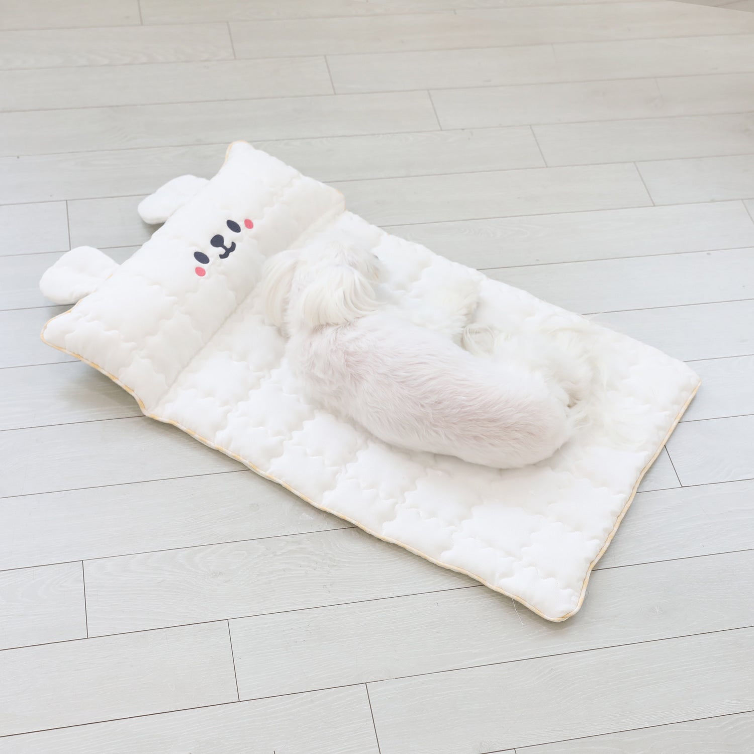 【預訂產品】Ritogato 寵物涼感墊連枕頭 Icebear Coolmat with Pillow (White Bear)