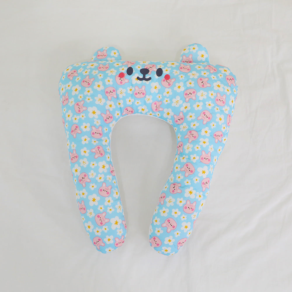 【預訂產品】Ritogato 寵物涼感U型抱枕 Cool Hug Pillow (Blue Rabbit)