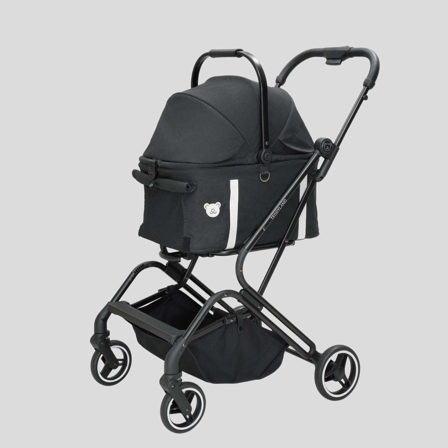 TeddyLand Petite 寵物手推車 Black 黑色