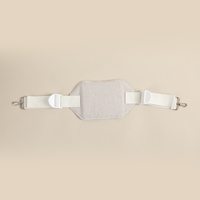 【Version 4】 Ritogato Voddly Cooloud Front Bag 前孭寵物袋 夏日透氣質料 淺灰間條色