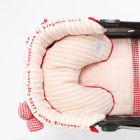 Ritogato Chou-Ribbon Buggy Cover-up Pillow 韓式簡約款寵物半月枕 (三色)